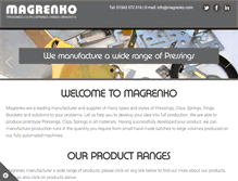 Tablet Screenshot of magrenko.com